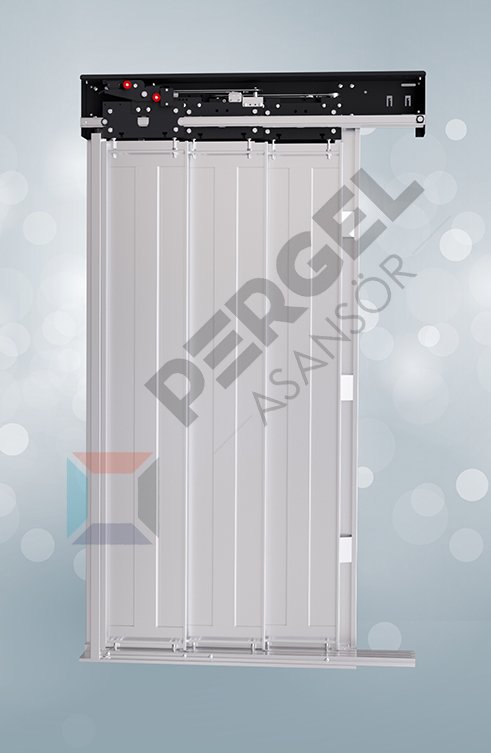 3 PANEL TELESKOPİK KAT KAPISI