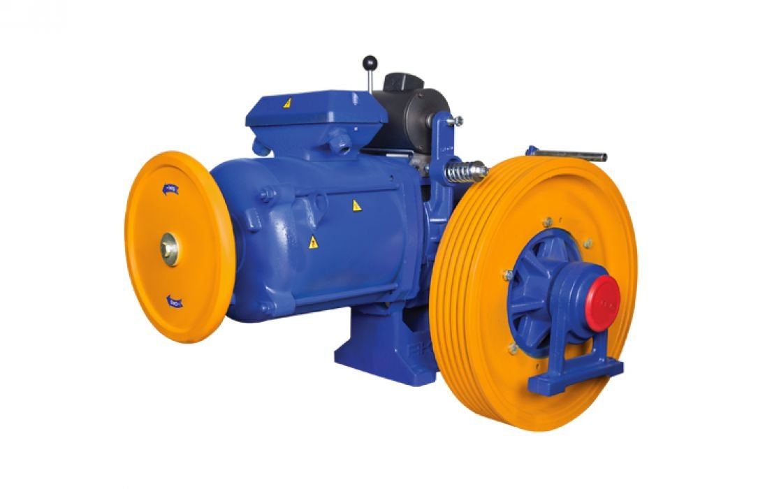 MRL-CF125 Dişlili Asansör Motoru