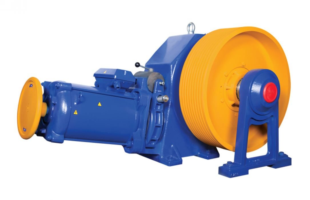 MRL-CF260 Dişlili Asansör Motoru