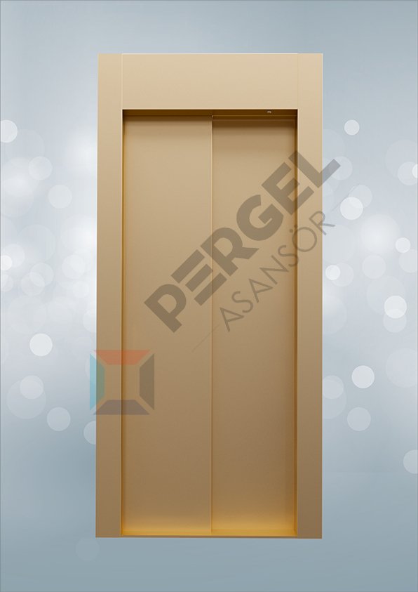 2 PANEL TELESKOPİK KAT KAPISI