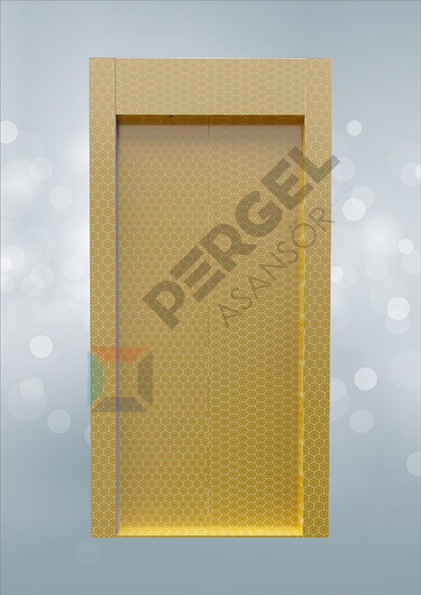 2 PANEL MERKEZİ KAT KAPISI