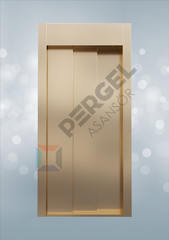 3 PANEL TELESKOPİK KAT KAPISI